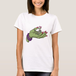 Camiseta Noiva da Mão Frankenstein com Arco Skeleton