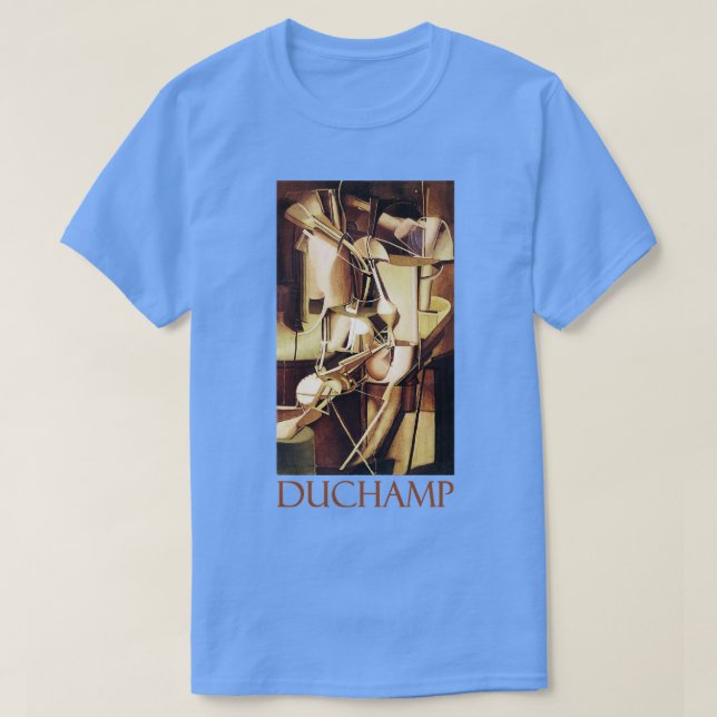 Camiseta Noiva de 1912 por Marcel Duchamp (Frente do Design)