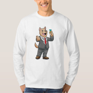 Camiseta Noiva de Cachorro Aliança de Casamento