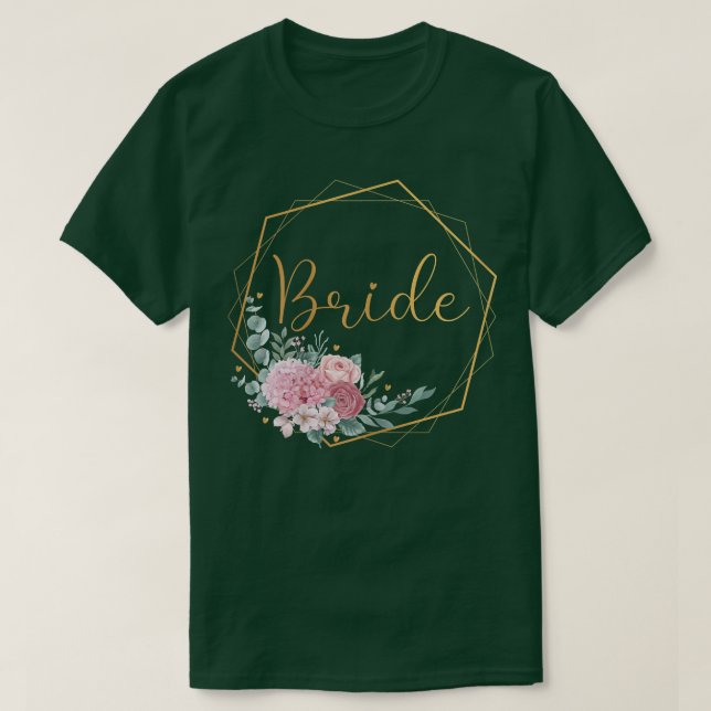 Camiseta Noiva de Estag Noturno das Mulheres  (Frente do Design)