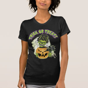 Camiseta Noiva de Frankenstein Skull