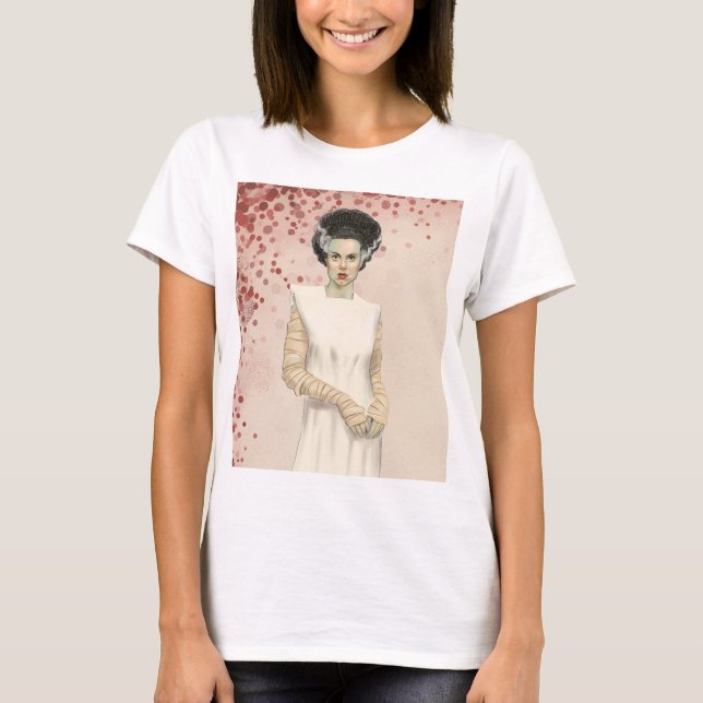 Camiseta Noiva de Frankenstein Tee (Frente)