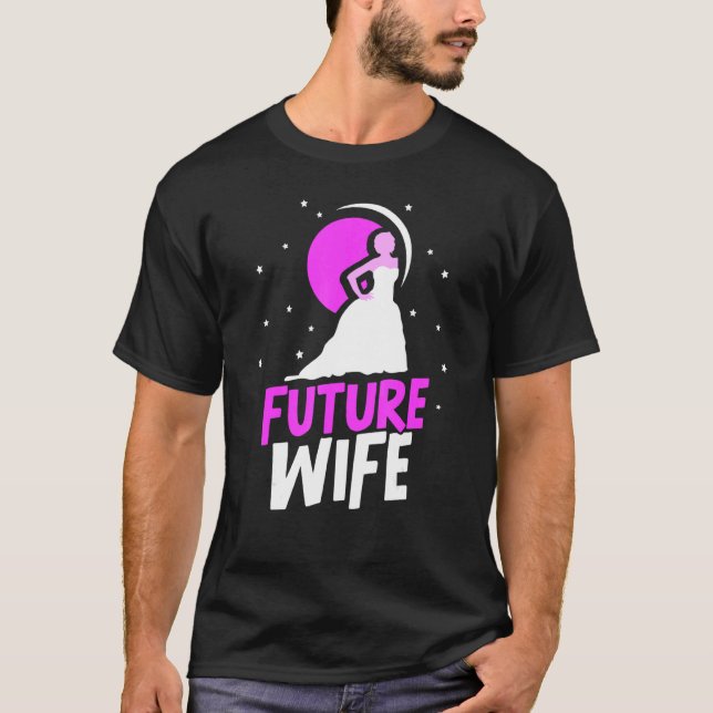 Camiseta Noiva de Futuro Despedida de Solteira Casamento No (Frente)