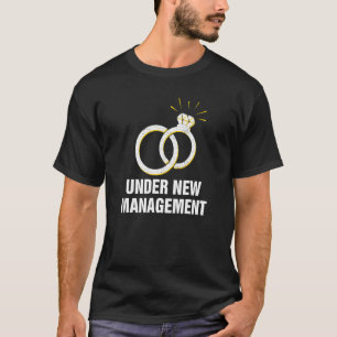 Camiseta Noiva de Grupo Solteirão Sob Novo Comando Despedid