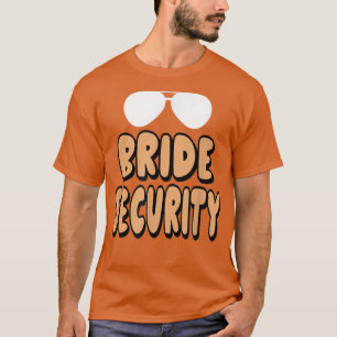 Camiseta Noiva de Segurança Sobrinha Irmão sobrinha Primo