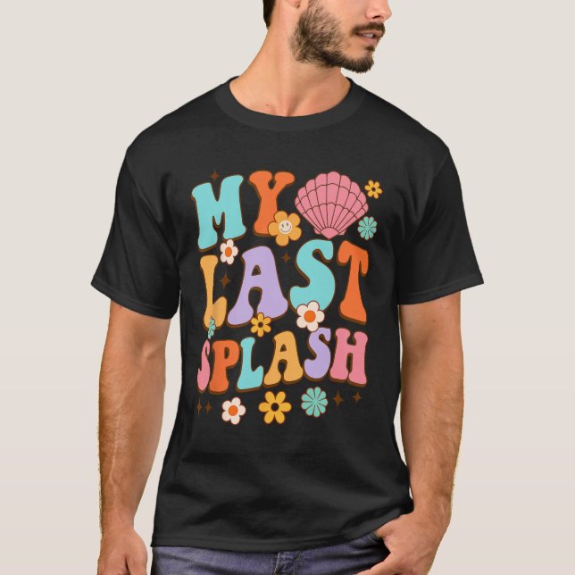 Camiseta Noiva De Ser Chá de panela Meu Último Splash Beach (Frente)
