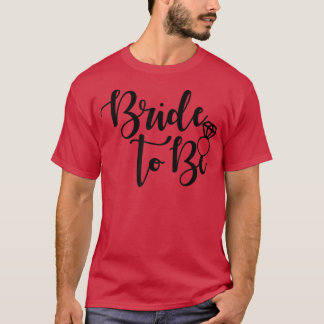 Camiseta Noiva De Ser Futuro De Anel De Casamento Sra.
