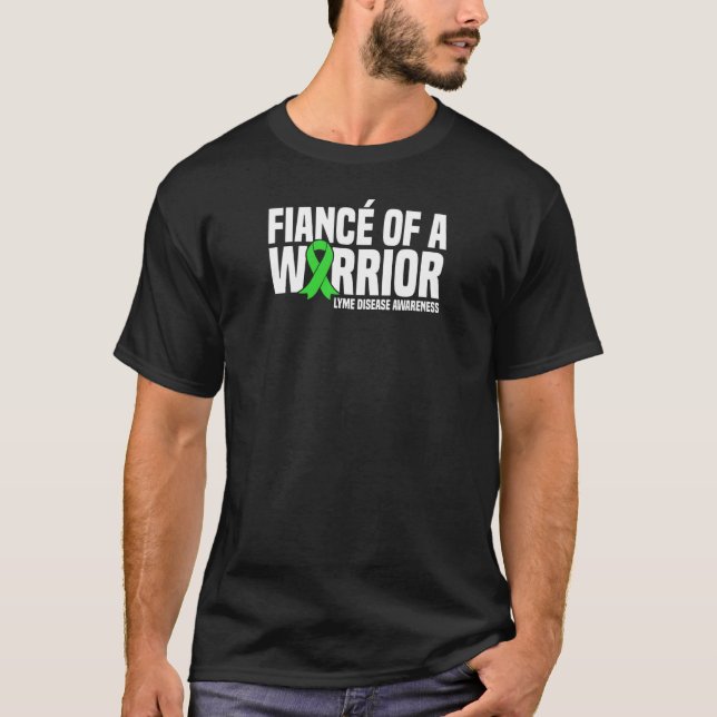 Camiseta Noiva De Um Guerreiro Conscientização Sobre Doença (Frente)