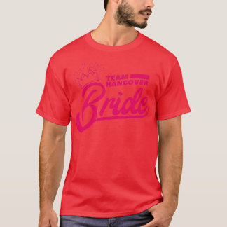 Camiseta Noiva do Grupo de Despedida de Solteiro Ideia de P