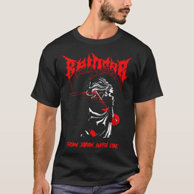 Camiseta Noiva do Japão Com Amor Samurai (Frente)