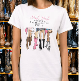 Camiseta Noiva do Nash Bash de Nashville Moda de Despedida