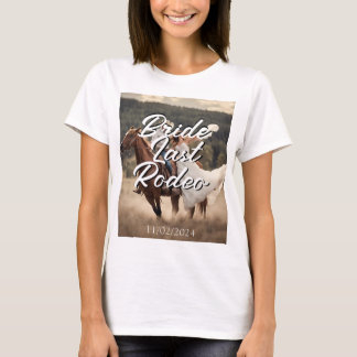 Camiseta Noiva do último Rodeo