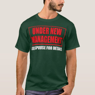 Camiseta Noiva e grupo T sob novo gerenciamento Consulte o