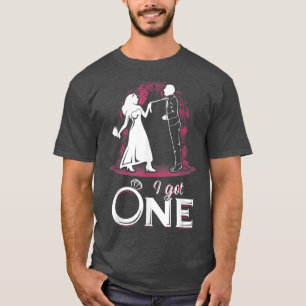 Camiseta Noiva e Noivo Engraçados 