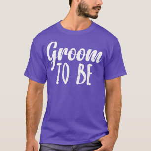 Camiseta Noiva e Noivo Para Ser Presente para o Noivo Para