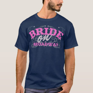Camiseta Noiva em Broadway Nashville Tennessee Bachelorette