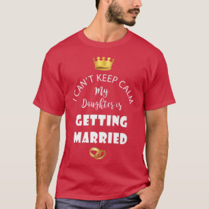 Camiseta Noiva Engraçada Filhas Bridas Bridal Noivado Mãe