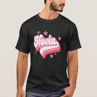 Camiseta Noiva Espanhola Latina Casamento Retro Despedida d