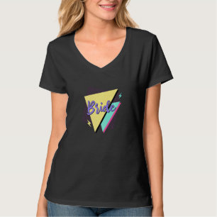 Camiseta Noiva & Esquadrão da Noiva Retro Anos 90 Despedida