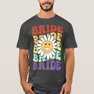 Camiseta Noiva Eu Faço Equipe Retro Despedida de Solteira D