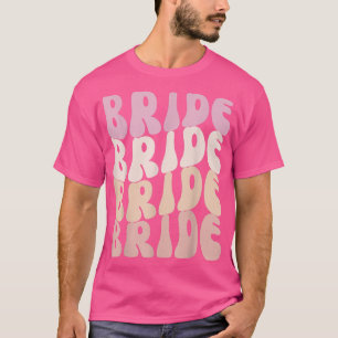Camiseta Noiva Eu Faço Equipe Retro Despedida de Solteira N