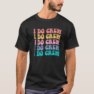 Camiseta Noiva Eu Faço Equipe Retro Despedida de Solteira N