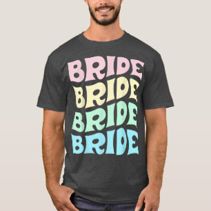 Camiseta Noiva Eu Faço Equipe Retro Despedida de Solteira N