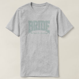Camiseta Noiva Floral Minúsculo Verde-Menta NOIVA Engajamen