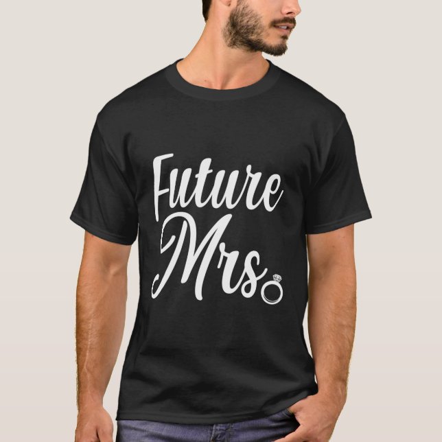 Camiseta Noiva Futuro Casamento Noivado Senhorita de Honra (Frente)