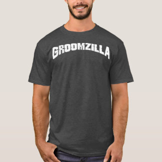 Camiseta Noiva Groomzilla Bridezilla encontrou seu par