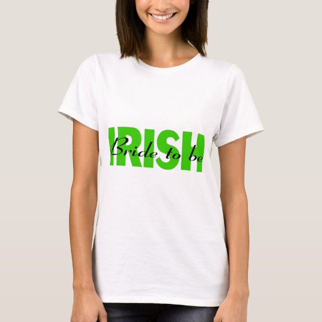 Camiseta Noiva Irlandesa A Ser (Frente)