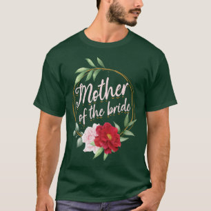 Camiseta Noiva Mãe Flor Mãe da Noiva Festa de Solteira Casa