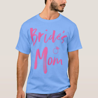 Camiseta Noiva Mãe Rosa Conjunto Bridal Party