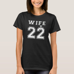 Camiseta Noiva Marido Correspondente 2022 Festa de Noivado