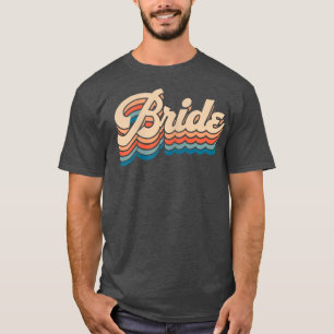 Camiseta Noiva Mulheres Casamento Noiva Festa de Despedida
