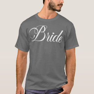 Camiseta Noiva Mulheres Casamento Partido Presente Chuva Nu