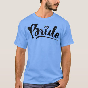 Camiseta Noiva Mulheres Fofa Combinando Festa de Casamento