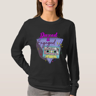 Camiseta Noiva Noivo Cassete Retro Anos 90 Desposado Engaja