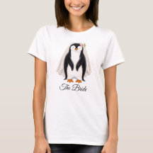 Noiva O Penguin Personalizado Branco Despedida de