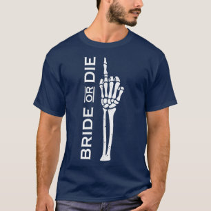 Camiseta Noiva Ou Homem Morto Dia das Bruxas