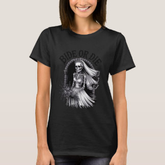 Camiseta Noiva Ou Morra Despedida de Goth Festa de Casament