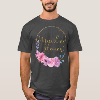 Camiseta Noiva para Casar Despedida de Solteiro Flor Azul F