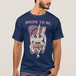 Camiseta Noiva Para Ser Unicórnio Casamento Despedida de So