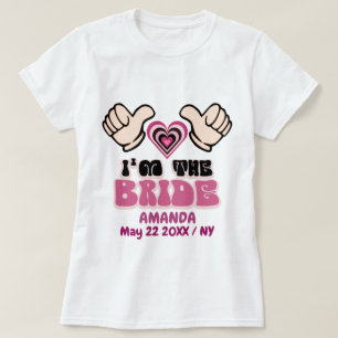 Camiseta Noiva personalizada