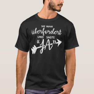 Camiseta Noiva Piada de Perda Jungious
