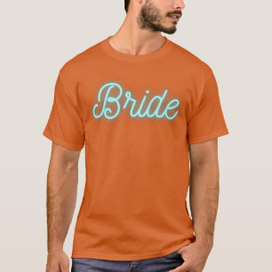Camiseta Noiva Presente de Noite de Despedida Retro dos Ano