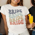 Camiseta Noiva retrô<br><div class="desc">T-Shirt Retro Bride</div>