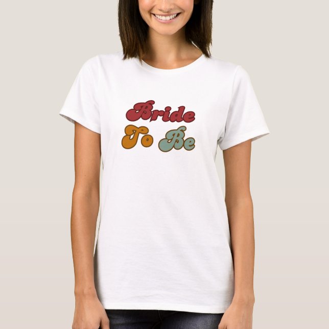 Camiseta Noiva Retro a Casar (Frente)