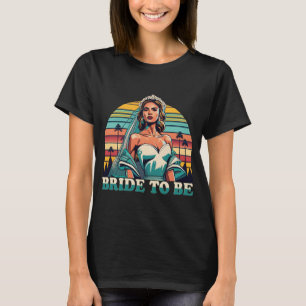 Camiseta Noiva retrô para ser