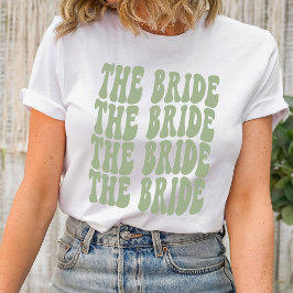 Camiseta Noiva Sage Green - Partido Bridal Correspondente P
